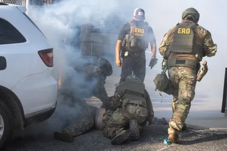 Federal Law Enforcement Deploy Chemical Irritants and Projectiles to Disperse Illinois ICE Demonstration